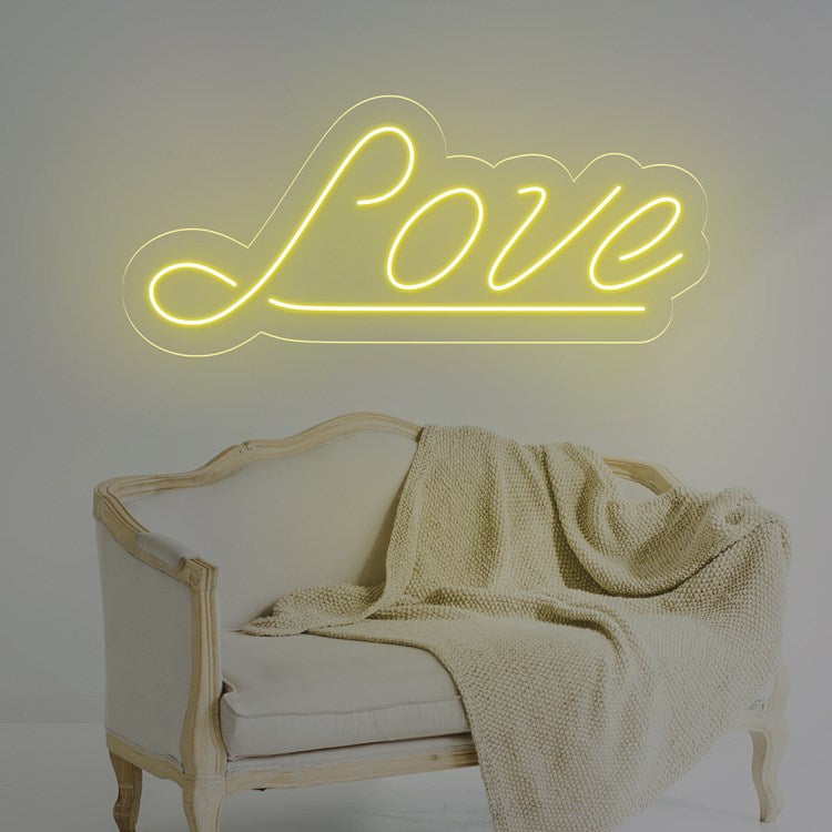 Neón Letras Love