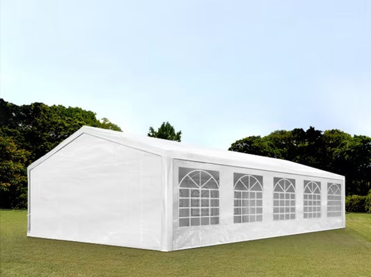 Carpa 5x10m, PE 350, blanco