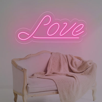 Neón Letras Love