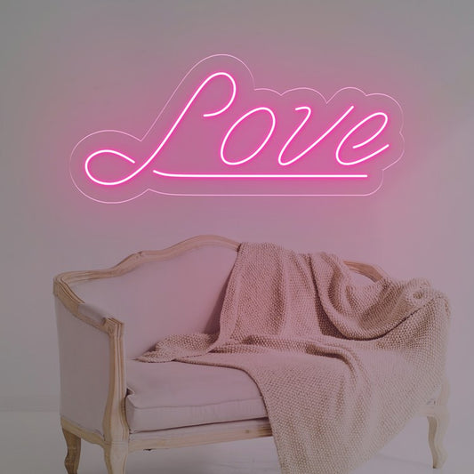 Neón Letras Love