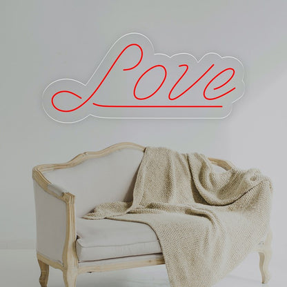 Neón Letras Love
