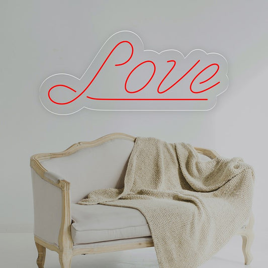 Neón Letras Love