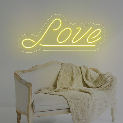 Neón Letras Love