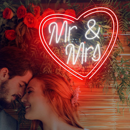 Neón Mr & Mrs