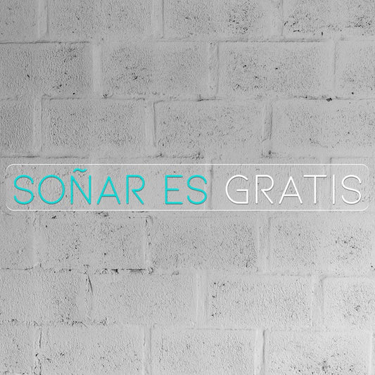 Neón Soñar es gratis