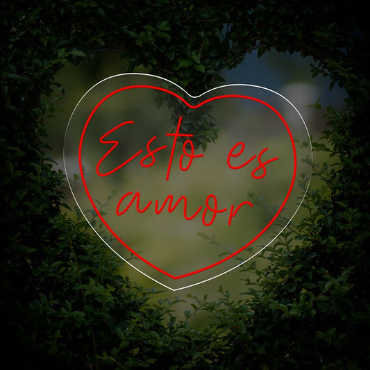 Neón Esto es Amor