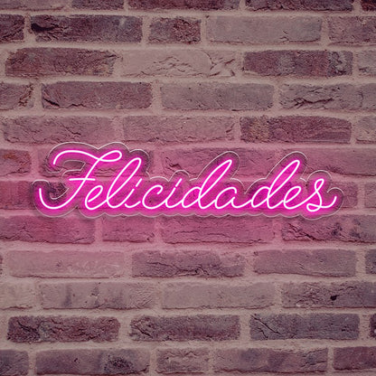 Neón Felicidades