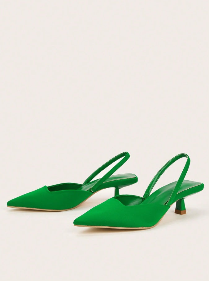 Parakeet box-type instep mules