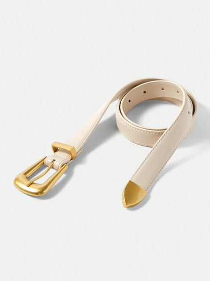 Nelson off-white frame Belt