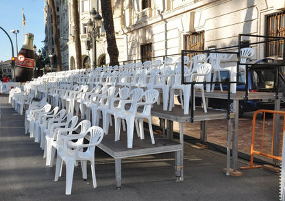 Sillas de plástico monoblock