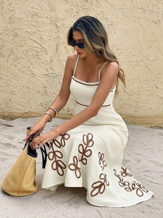 Mykonos empire cut dress
