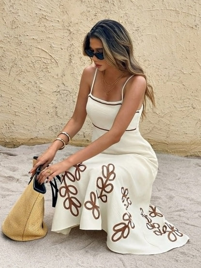 Mykonos empire cut dress