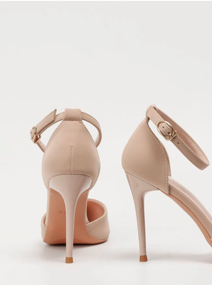 Louise Perrier Ankle Strap High Heels